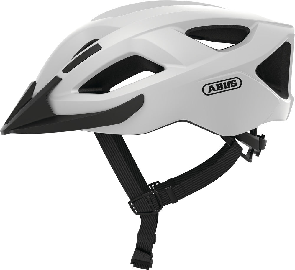 abus fahrradhelm kaufen ABUS Fahrradhelm City - Aduro 2.1 polar white