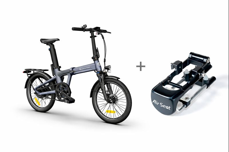 fahrradsattel air seat ADO Air 20 Ultra E-Bike mit Airseat Federung – MabeaMobility
