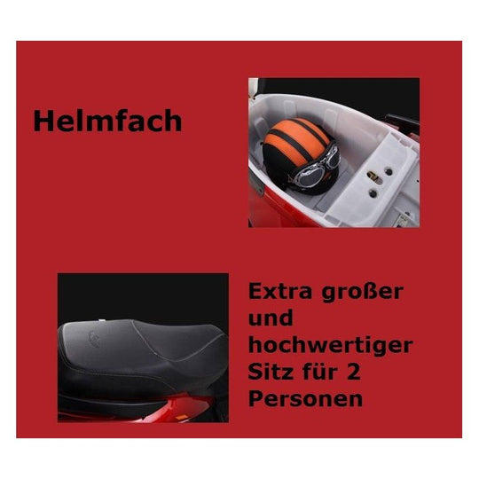Elektroroller FALCON 3400 Li - hochwertiger E-Roller mit 3400 Watt - MabeaMobility