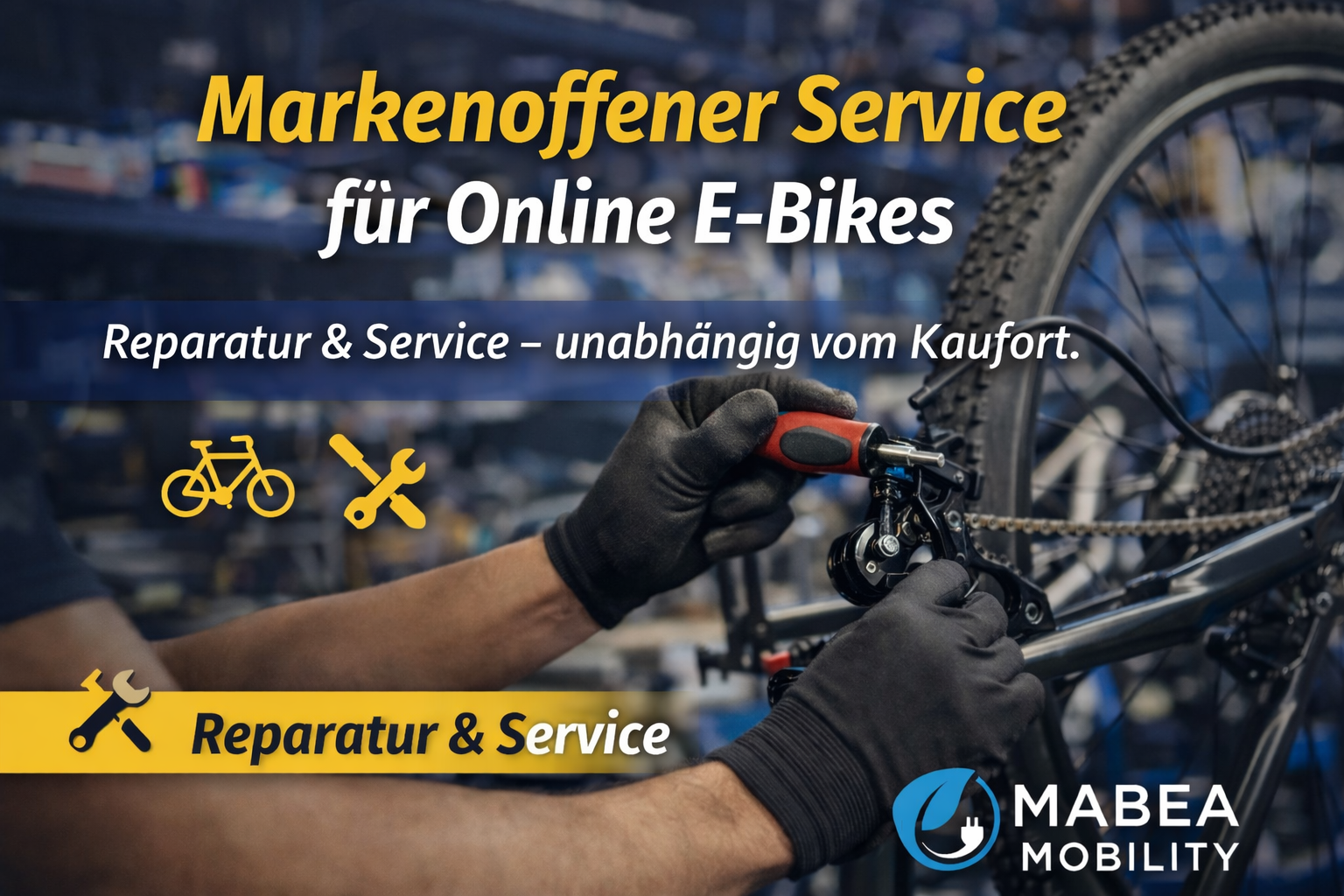 🚴 Markenoffener Service bei Mabea Mobility