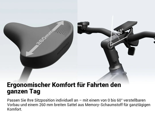 Kombipaket: Himiway D5 2.0 + 20Ah Zusatzakku