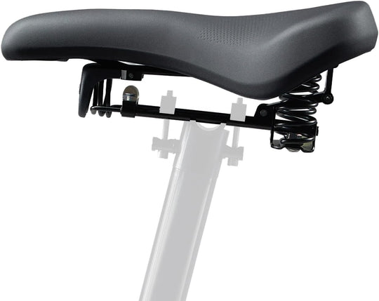 Air Seat 1 AFT Feder-Sattel – Komfortabler breiter Fahrradkissen für Stadt