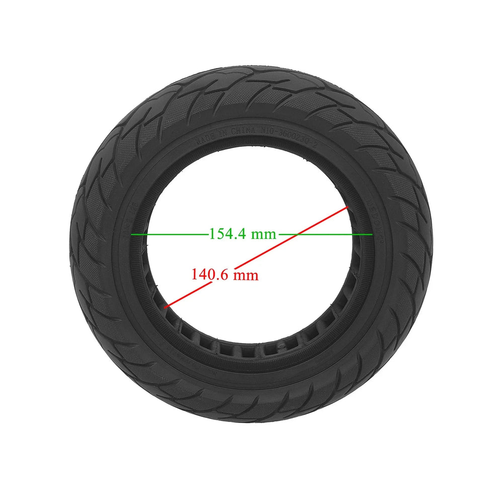 10x2.125 E-Scooter Vollgummi Reifen Schwarz