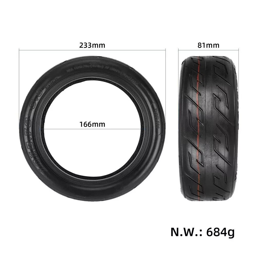 VMAX E-Scooter Reifen 10x2.7 Zoll Tubeless Gelschicht 10 x 2,7-6,5 inkl. Ventil