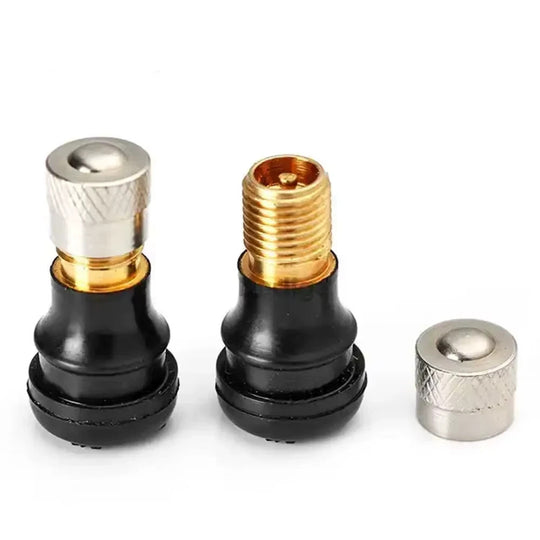 2 x E-Scooter Ventile Set Ninebot, Trittbrett, VMAX, Xiaomi, Ventil Tubeless 2x