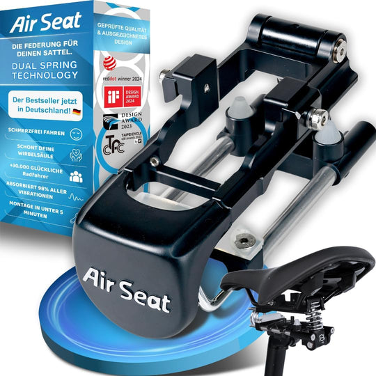 Air Seat Sattelfederung - innovative schwebende Sattelaufhängung
