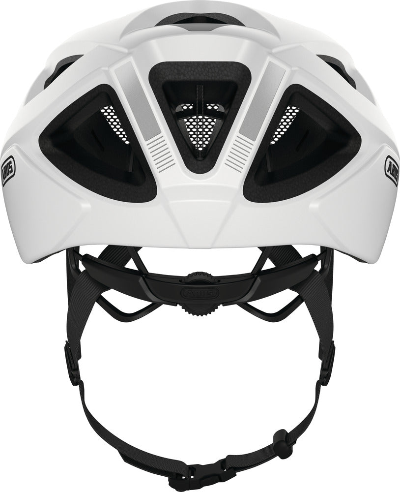 abus fahrradhelm aduro 2.1 ABUS Fahrradhelm City - Aduro 2.1 polar white