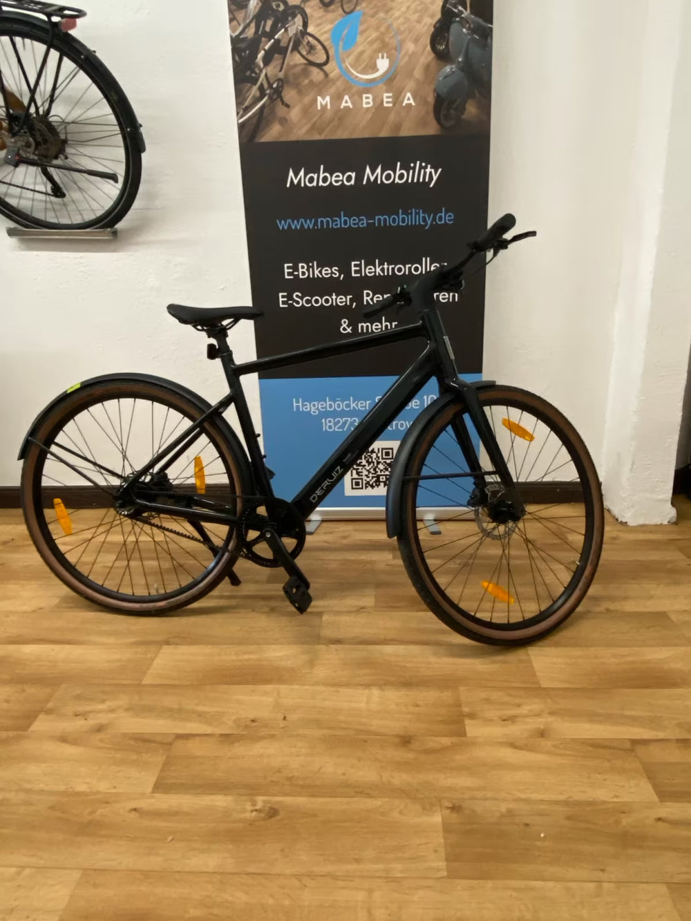 Deruiz Turmali E-Bike mit Riemen - gebrauchtes Vorführmodell - 2 Jahre Garantie