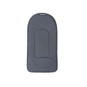 Rixenkaul KLICKfix Fahrrad Vorderradkorb aus Naturweide, klappbarer Griff, Braun