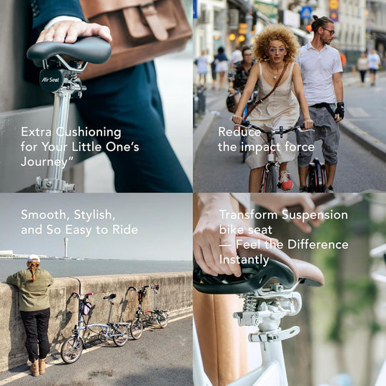 Air Seat 35 Sattelfederung - innovative schwebende Sattelaufhängung