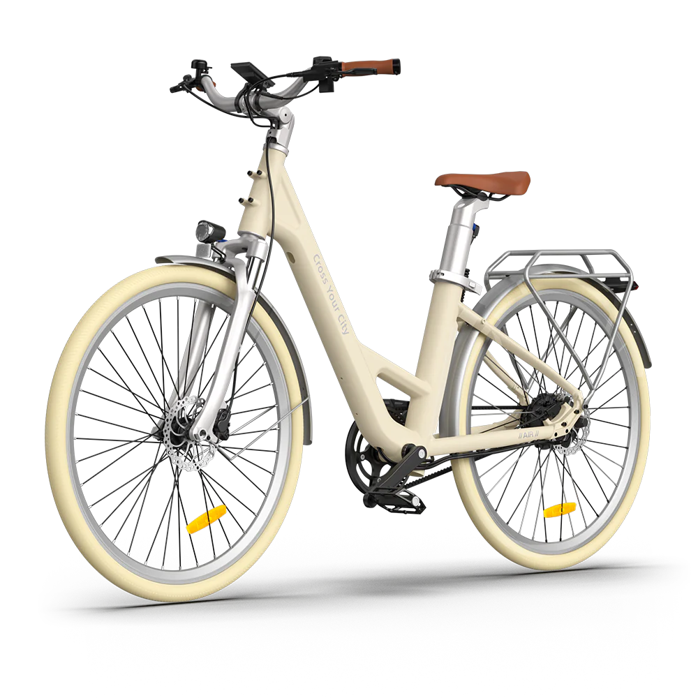 e bike beige damen ADO Air 28 Pro E-Bike mit Riemenantrieb – MabeaMobility Kita 