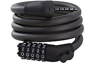 Ninebot Robustes 5-stelliges Zahlenschloss für E-Scooter und Fahrräder – Schwarz