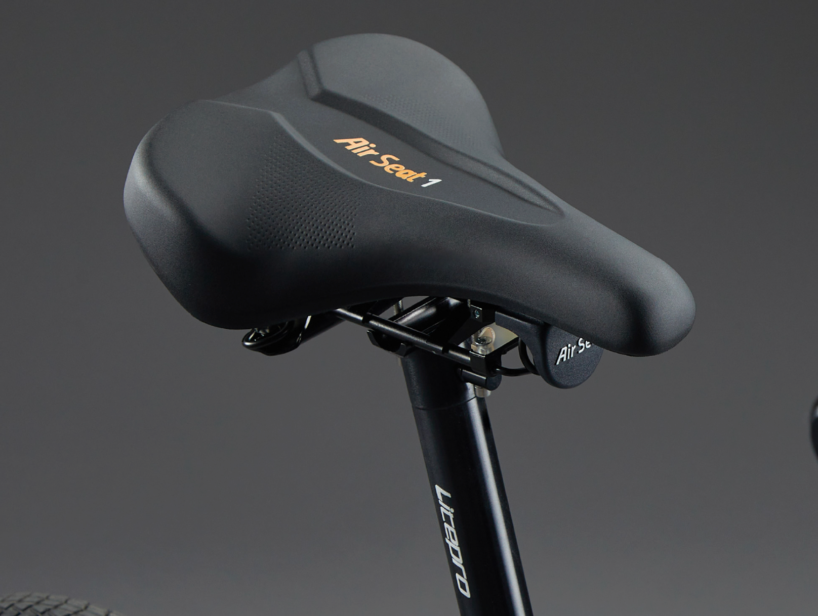 air seat fahrradsattel Air Seat 1 AFT Feder-Sattel – Komfortabler breiter Sattel – MabeaMobility