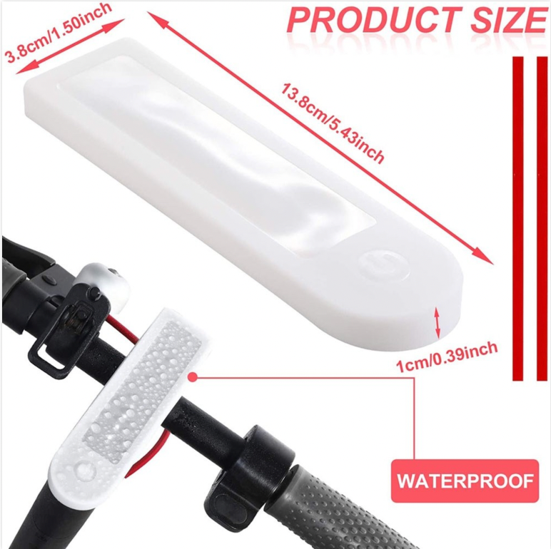 Premium Silikon-Schutzhülle Display für Elektroroller, Scooter