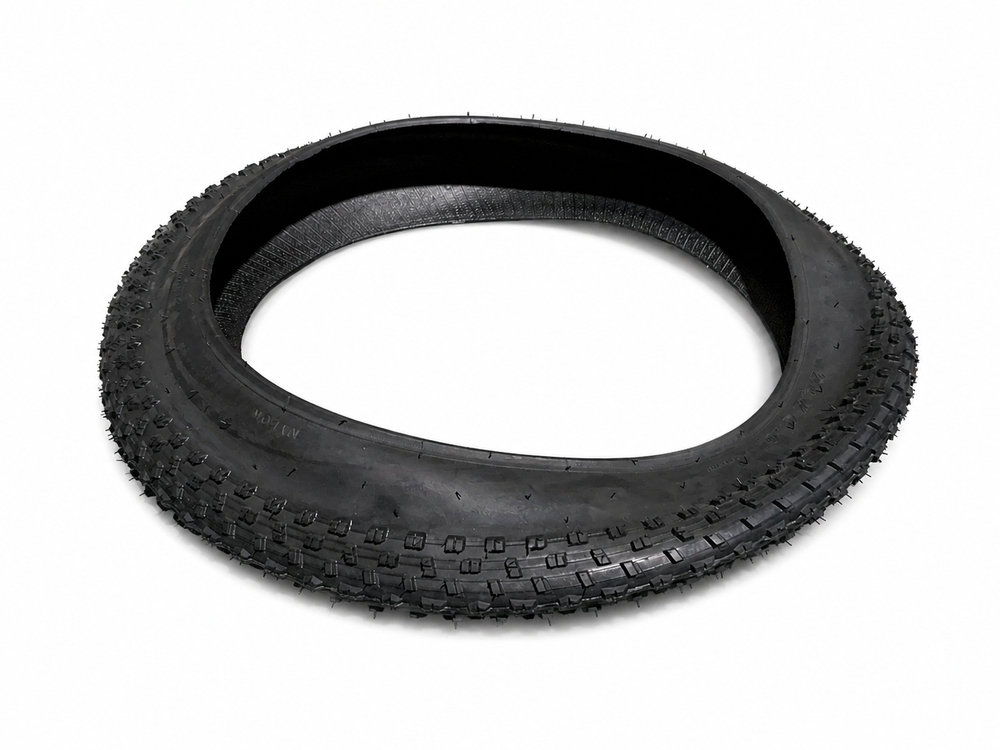 Fahrradreifen 24 x 4.0 – Grobstolliger Fatbike Reifen für Offroad & Gelände