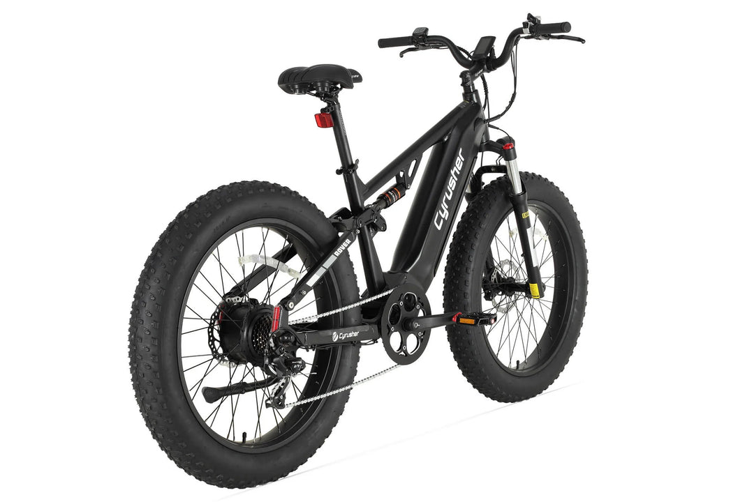 cyrusher e-mountainbike 20 zoll elektrofahrrad 750w 48v 14ah vollfederung ebike Cyrusher Rover E-Bike – MabeaMobility