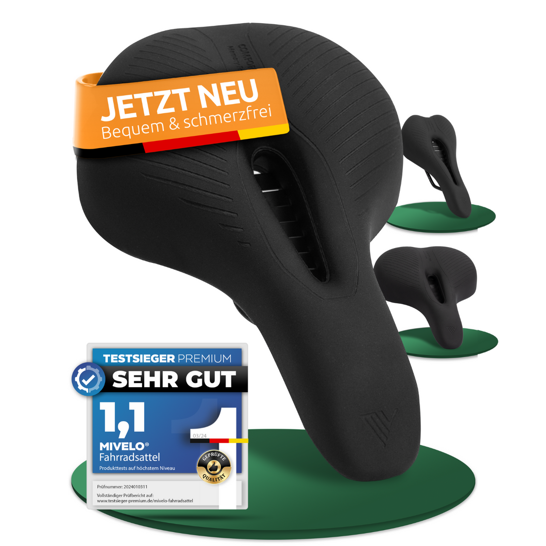 Bequemer Fahrradsattel Trekking