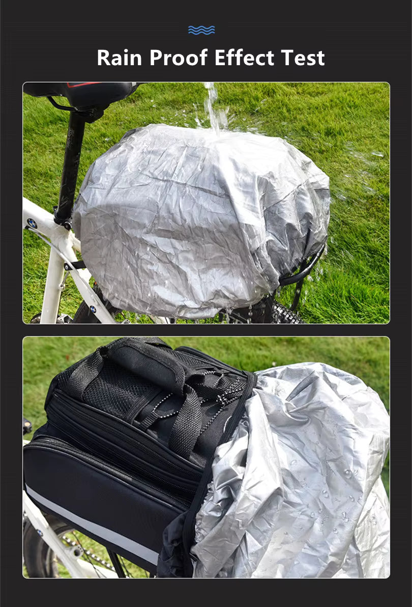 Fahrradtasche Gepäckträger 27L inkl. Seitentaschen