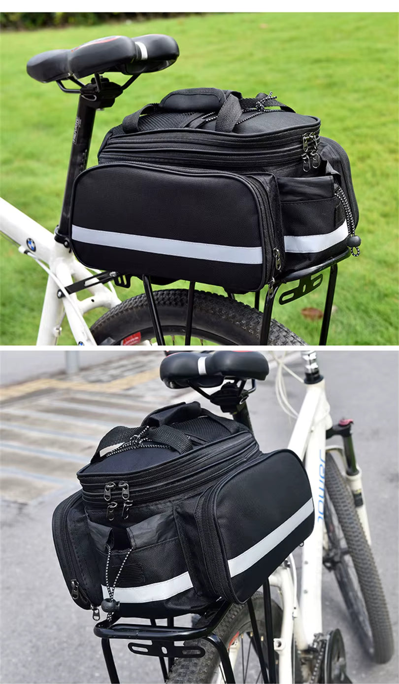 fahrradtasche mit gepäckträger Fahrradtasche Gepäckträger 27L inkl. Seitentaschen – MabeaMobility