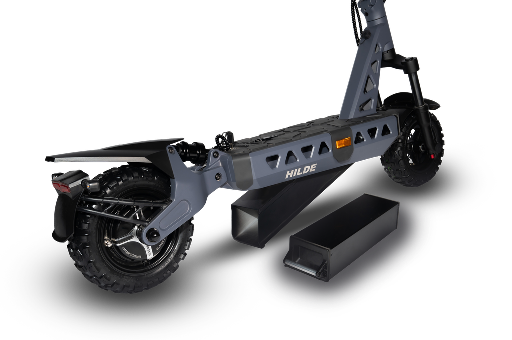Trittbrett Hilde - E-Scooter mit 180kg Zuladung & 500W Bosch Heckmotor