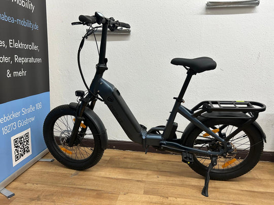 Deruiz Peridot E-Bike blau - Kompaktes E-Faltrad - Vorführrad