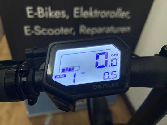 Deruiz Peridot E-Bike blau - Kompaktes E-Faltrad - Vorführrad