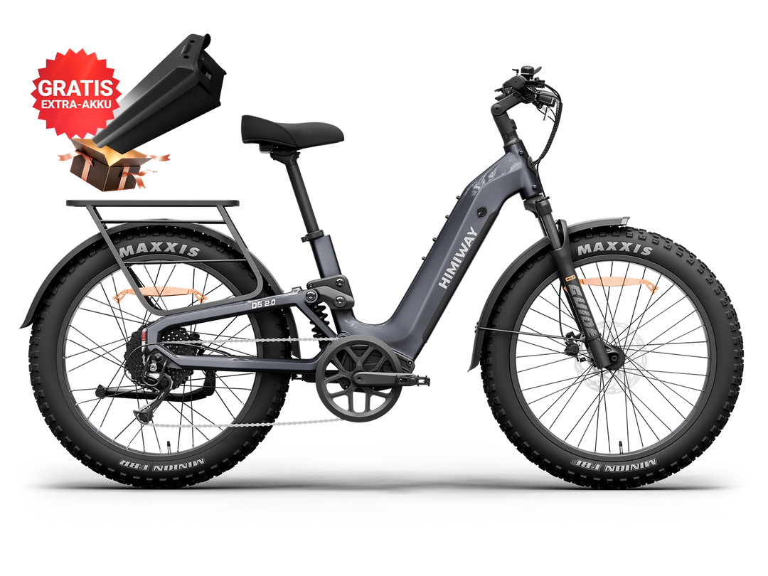 Kombipaket: Himiway D5 2.0 + 20Ah Zusatzakku