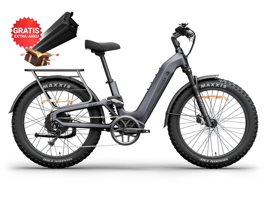 Kombipaket: Himiway D5 2.0 + 20Ah Zusatzakku