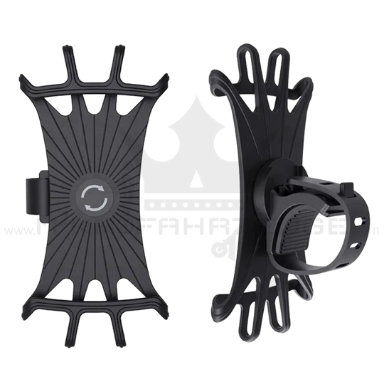 Robuste SUNIIK Gummi Handyhalterung 360° für Fahrrad E-Scooter Lenker - Sicherer Halt