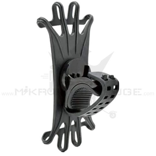 Robuste SUNIIK Gummi Handyhalterung 360° für Fahrrad E-Scooter Lenker - Sicherer Halt