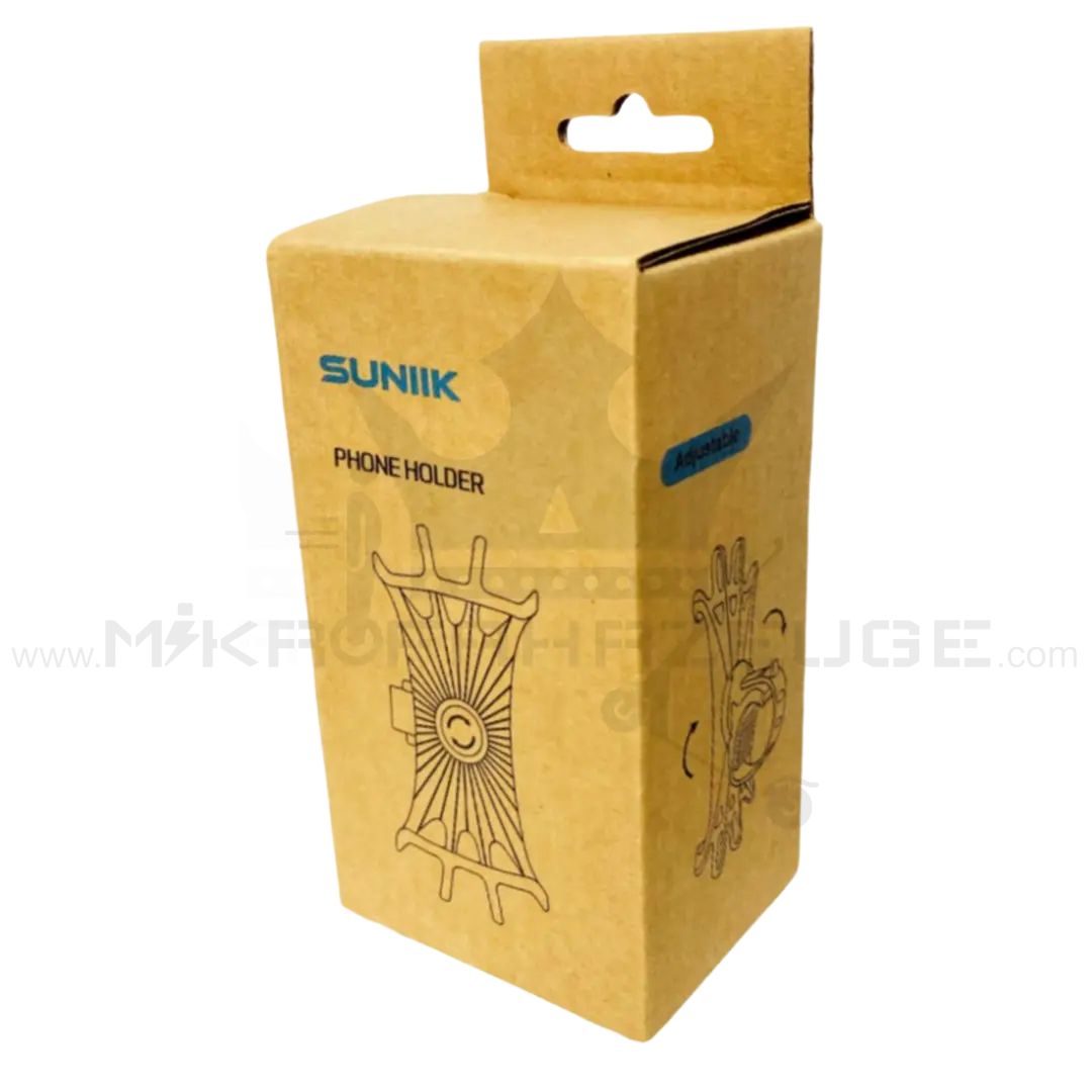 Robuste SUNIIK Gummi Handyhalterung 360° für Fahrrad E-Scooter Lenker - Sicherer Halt