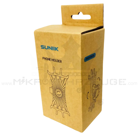 Robuste SUNIIK Gummi Handyhalterung 360° für Fahrrad E-Scooter Lenker - Sicherer Halt