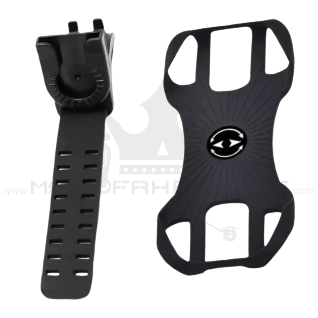 Robuste SUNIIK Gummi Handyhalterung 360° für Fahrrad E-Scooter Lenker - Sicherer Halt