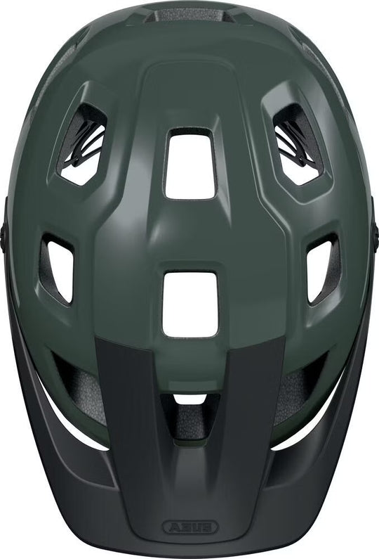 asus fahrradhelm ABUS MoTrip MTB Helm Pine Green L – Sicher & Komfortabel – MabeaMobility
