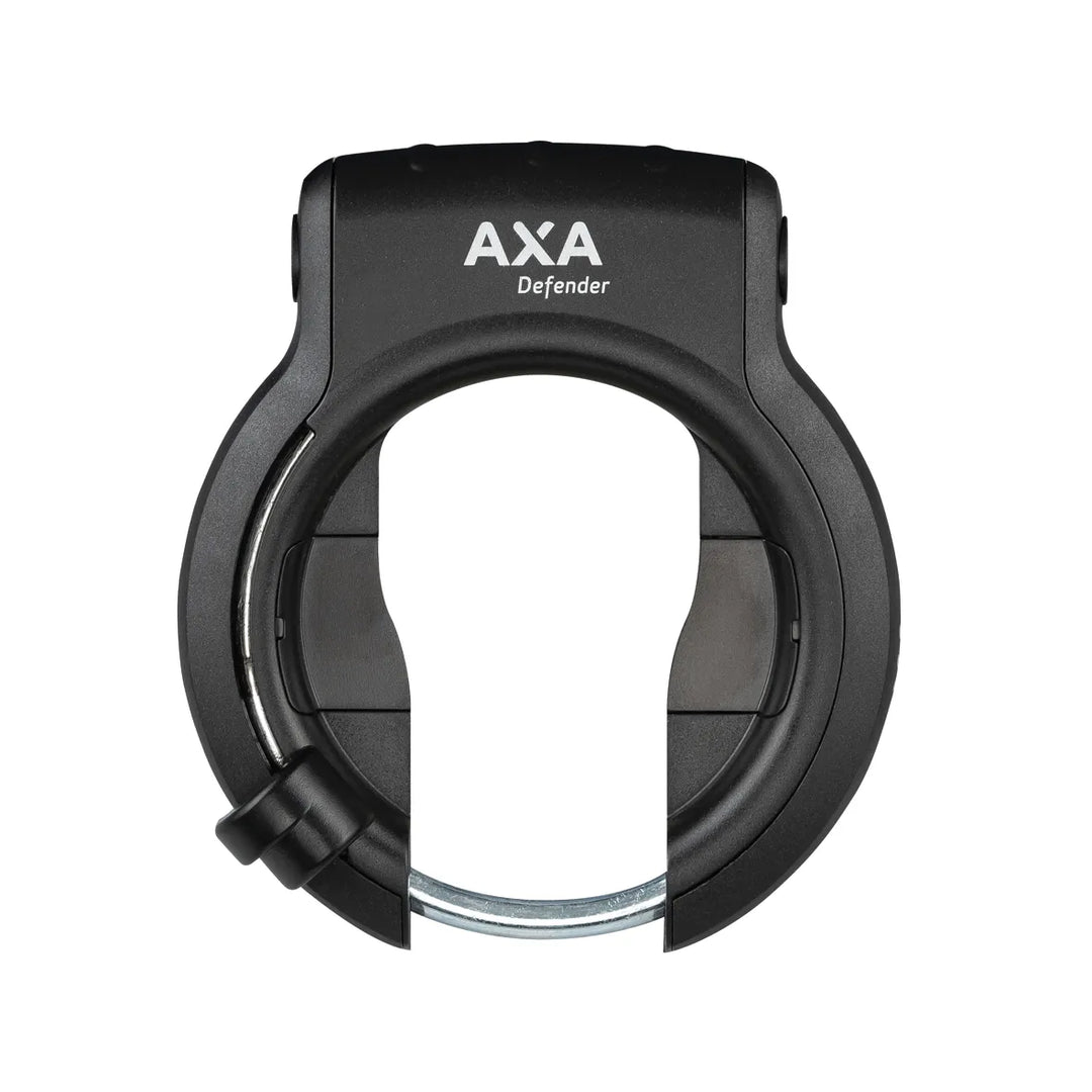 fahrradschloss stahl AXA Defender Retractable Faltschloss Schwarz – Flexibler Diebstahlschutz – MabeaMobility