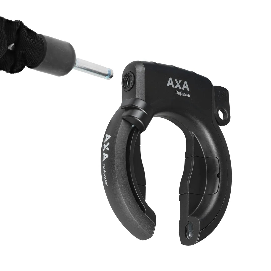 axa fahrradschloss faltschloss AXA Defender Retractable Faltschloss Schwarz – Flexibler Diebstahlschutz – MabeaMobility