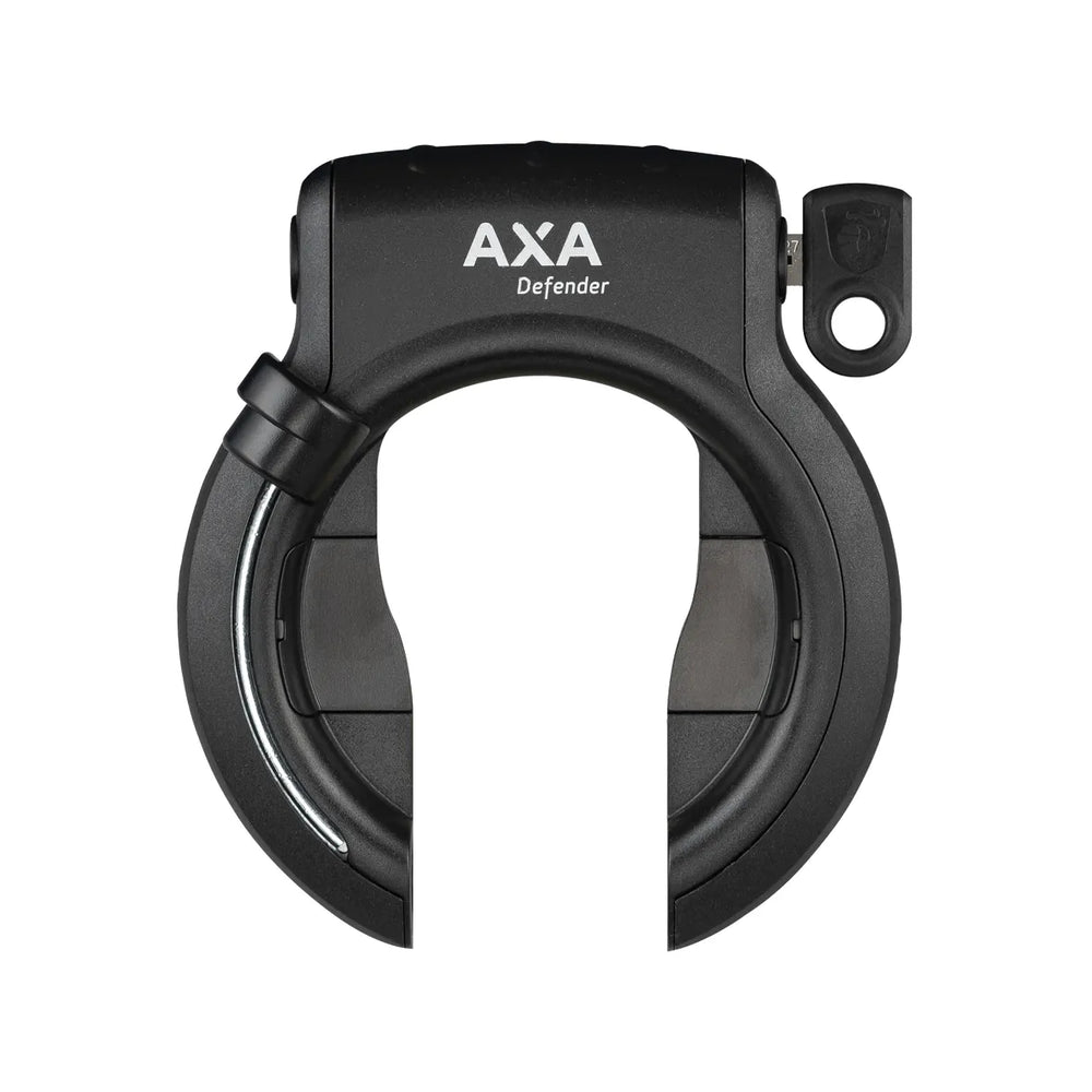 axa fahrradschloss kaufen AXA Defender Retractable Faltschloss Schwarz – Flexibler Diebstahlschutz – MabeaMobility