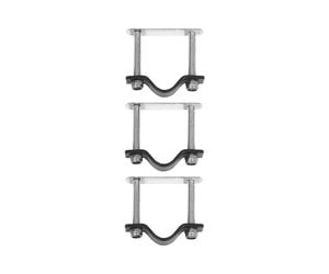 Basil Fahrrad Kisten & Rattan Körbe Befestigungsset - Robustes Edelstahl Montageset