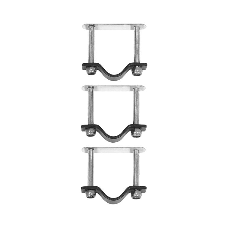 Basil Fahrrad Kisten & Rattan Körbe Befestigungsset - Robustes Edelstahl Montageset