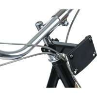 Basil Fest Montierter Fahrrad Lenkerschaft Halter Schwarz – Stabile Befestigung