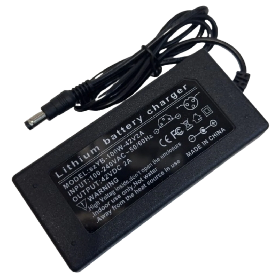 42V 2A Schnellladegerät für Lithium‑Ion‑Batterien, 5,5 mm x 2,1 mm