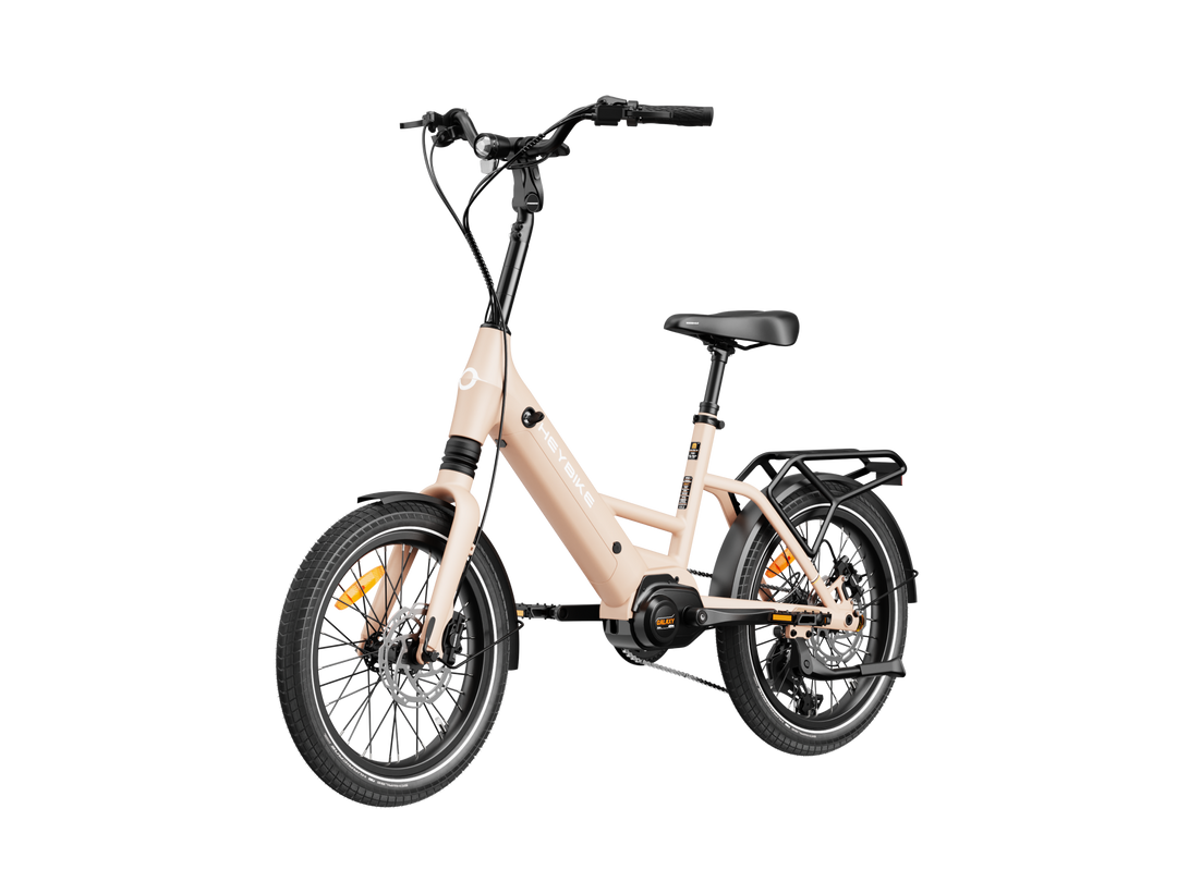 Heybike Galaxy K Elektrofahrrad: Klappbar, 250W, 20-Zoll Reifen, langer Akku