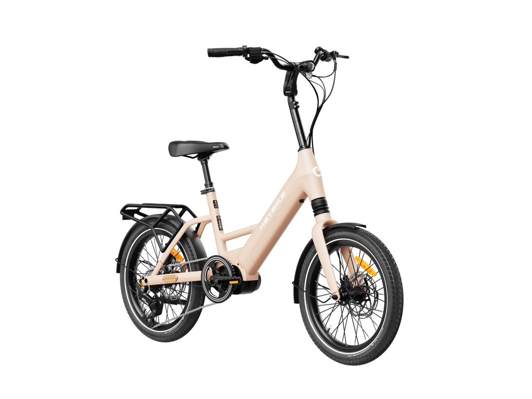 Heybike Galaxy K Elektrofahrrad: Klappbar, 250W, 20-Zoll Reifen, langer Akku