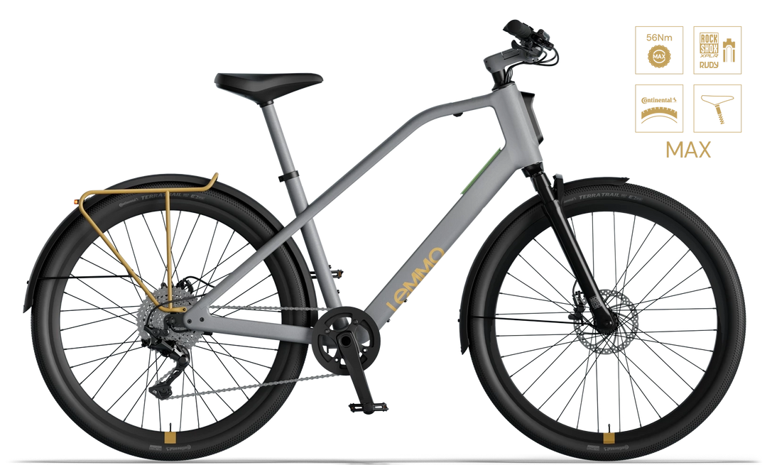Lemmo ONE MK2 Dynamic - Smartes, leichtes E-Bike mit Kettenantrieb