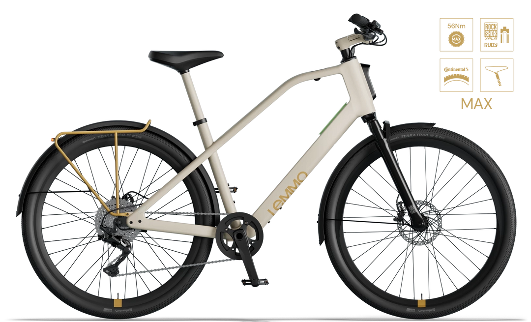 Lemmo ONE MK2 Dynamic - Smartes, leichtes E-Bike mit Kettenantrieb