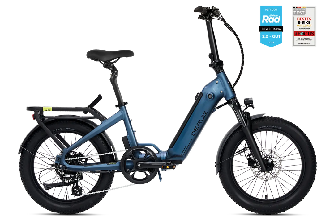 Deruiz Peridot 2026 E-Bike - Kompaktes E-Faltrad
