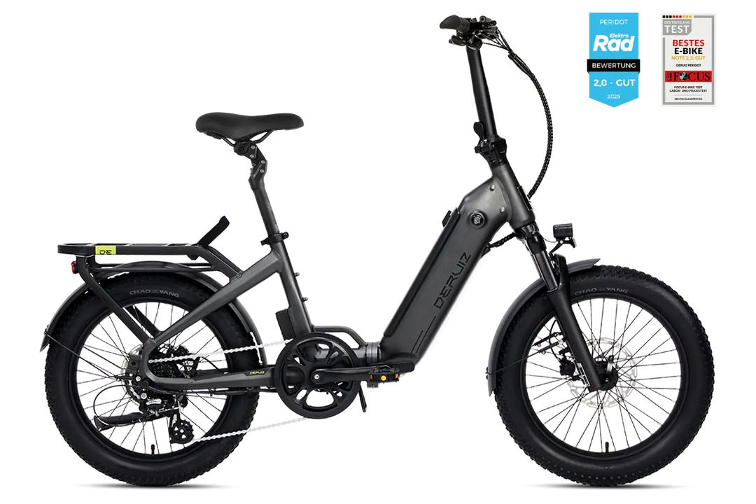 Deruiz Peridot 2026 E-Bike - Kompaktes E-Faltrad