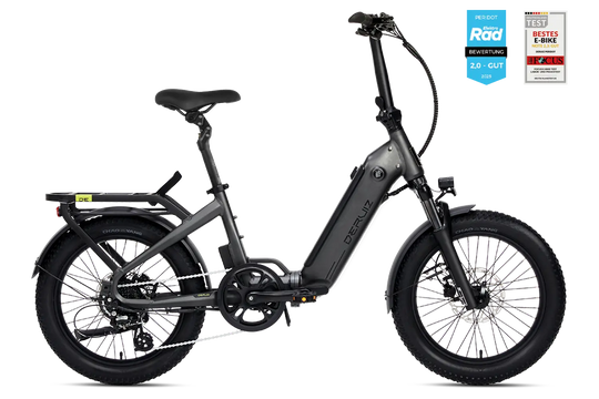 Deruiz Peridot 2026 E-Bike - Kompaktes E-Faltrad