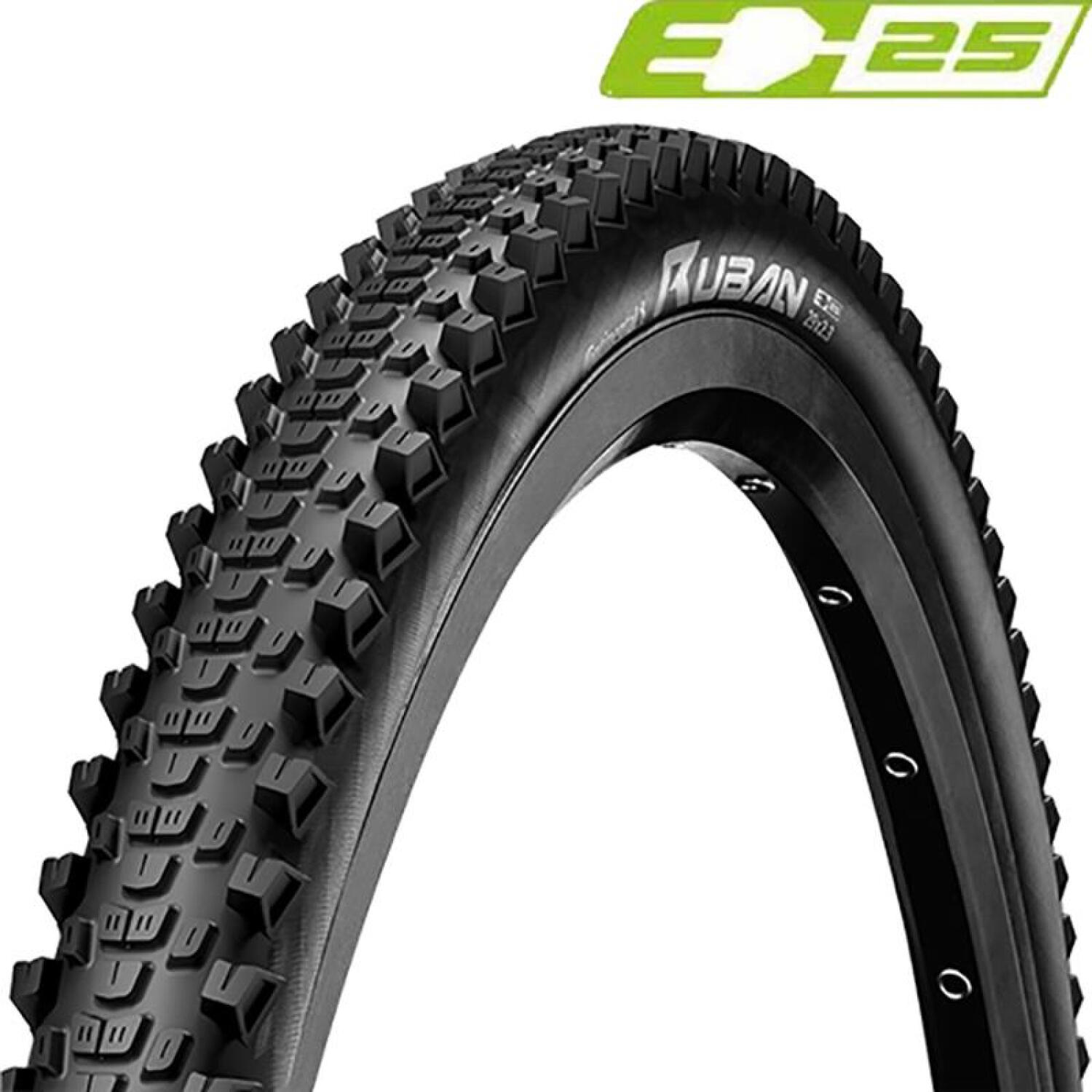 Continental MTB-Reifen Ruban PureGrip 65-622 E-25 Draht Schwarz