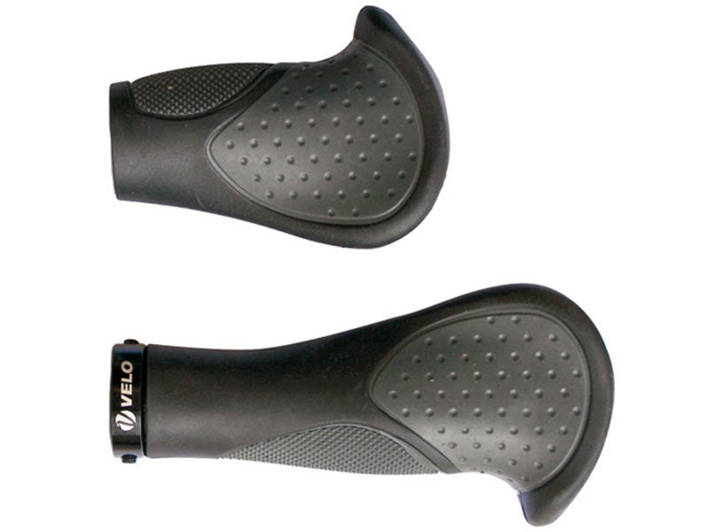 Velo Attune Ergogel Fahrradgriffe: Ergonomisch, Komfortabel, Klemmbar, Schwarz-Grau